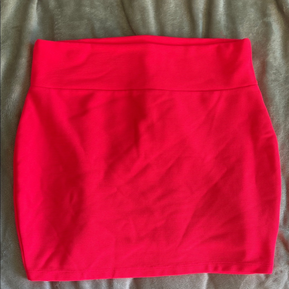Forever 21 Bright Pink Mini Skirt